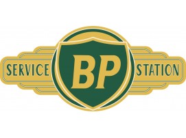 BP Service Station Sign