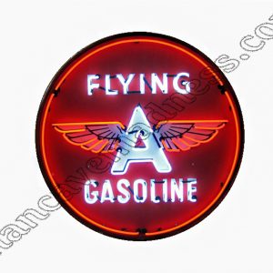 Flying Gasoline 36" Neon Sign