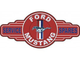 Ford Mustang Service Station Sign