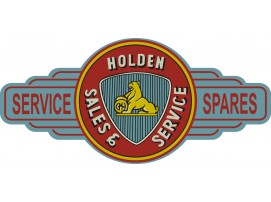 Holden Sales Service Station Sign