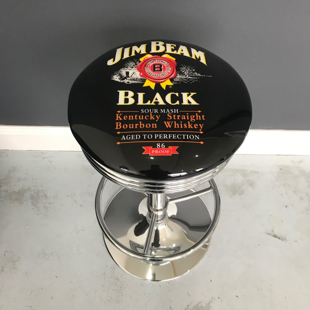 Jim Beam Stool Bar Stools Mancave Madness