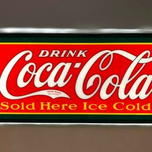 coca,cola,LED,light,up,sign,coke,vintage,retro,american,fifties,50s,LEDs