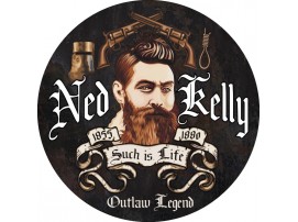 Ned Kelly Heavy Gauge Steel Sign