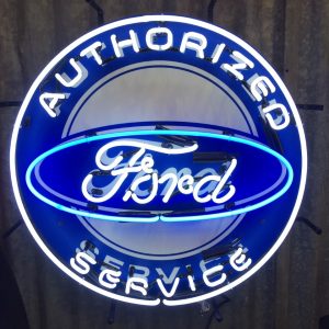 ford,service,24",neon,sign,neons,signs,vintage,retro,man,cave,mancave,light