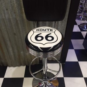 route,66,route 66,bar,stool,seat,chair,shed,stools,vintage,retro,mancave,man,cave