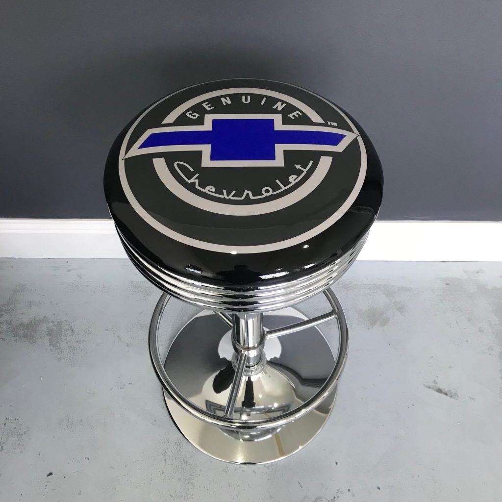 Genuine Chevrolet Stool Bar Stools Mancave Madness