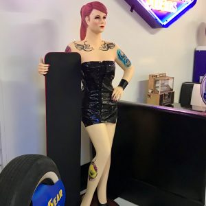 Tattoo Girl Statue