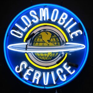 Oldsmobile 24" Neon Sign