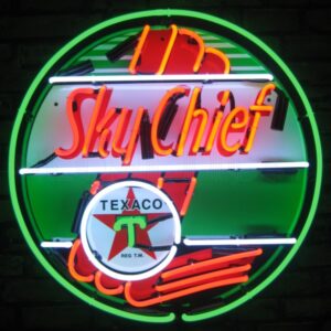 Texaco Sky Chief 24" Neon Sign