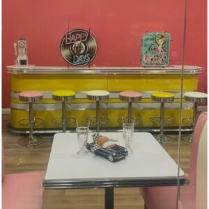 american retro red and white diner bar (copy)